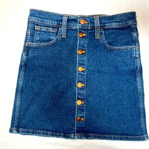 Madewell Denim Skirt Size 26